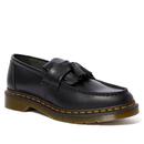 dr martens mens adrian smooth leather tassel loafers black