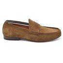 Paolo Vandini Millbourne Penny Loafers in Tan 